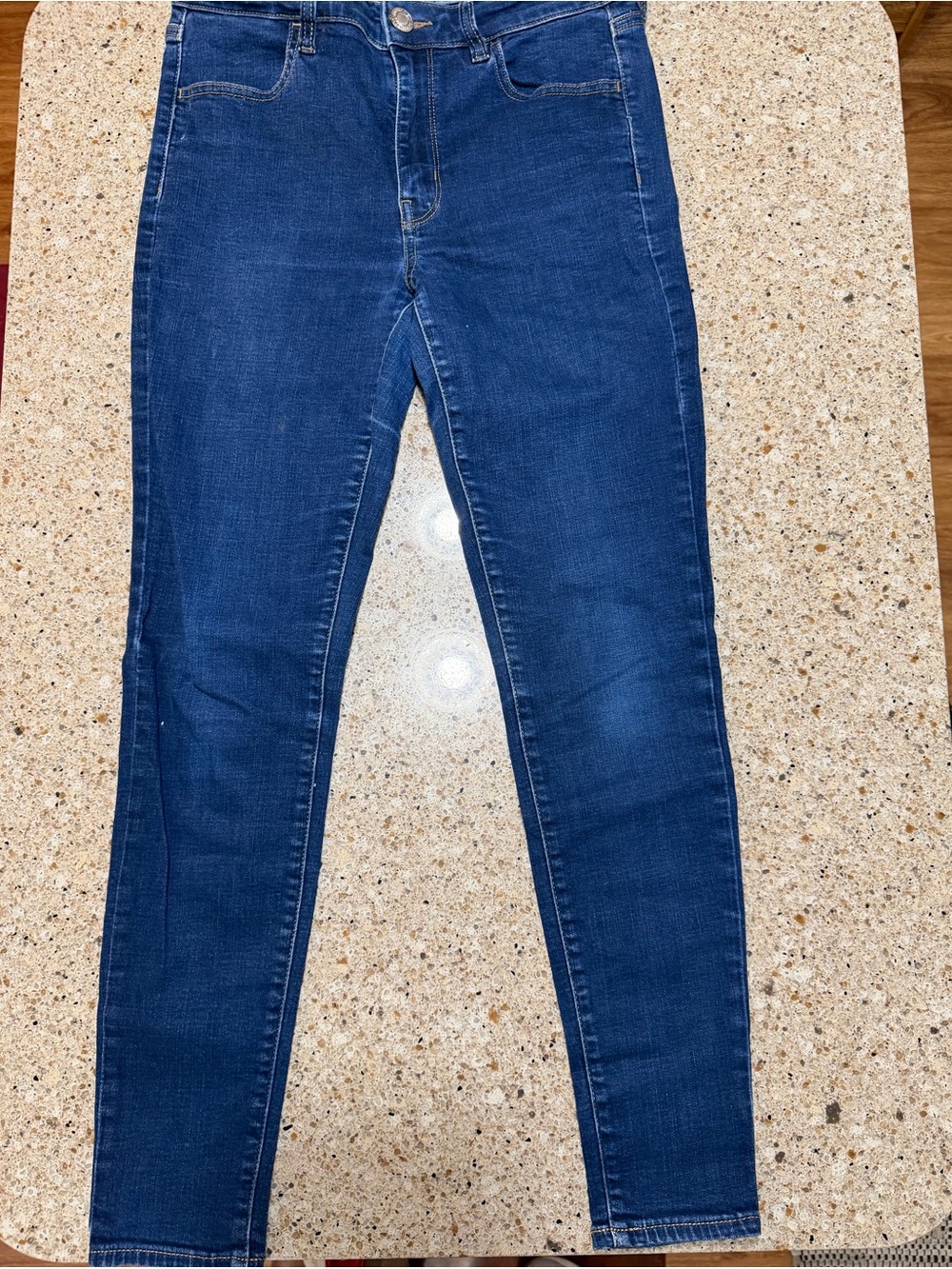 American Eagle Outfitters Dark Blue Skinny Jeans